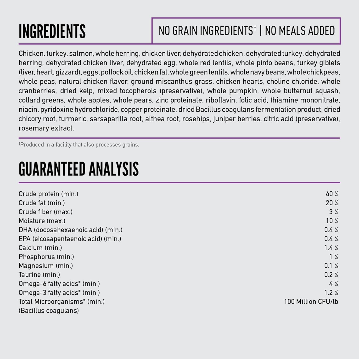 Grain Free High Protein Premium Dry Cat Food Kitten Recipe 7Lb Bag