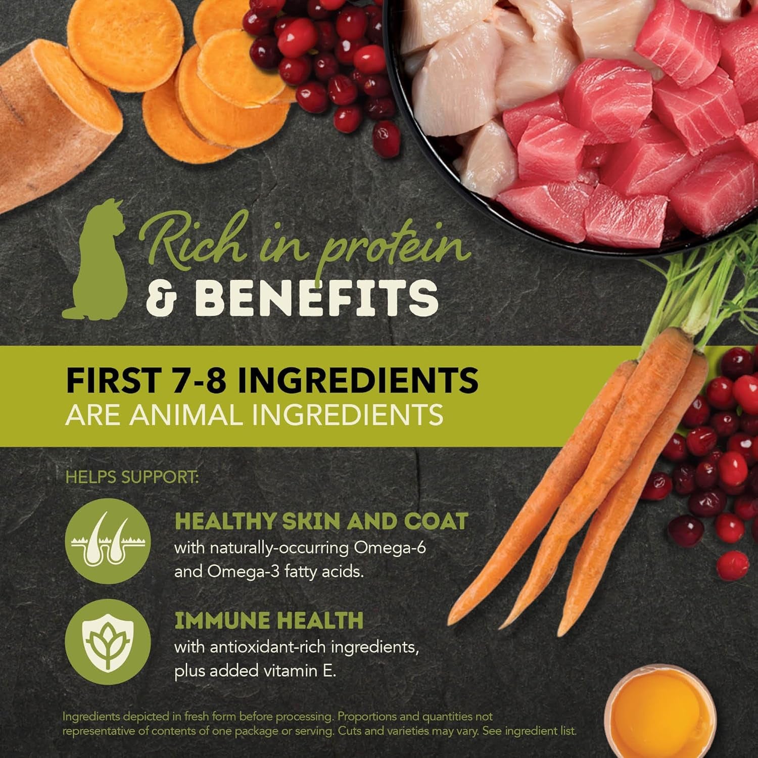 Chunks in Broth Wet Cat Food Variety Pack: Salmon & Chicken + Lamb & Kidney Recipes 3Oz Cans (12 Count, 6 of Each)