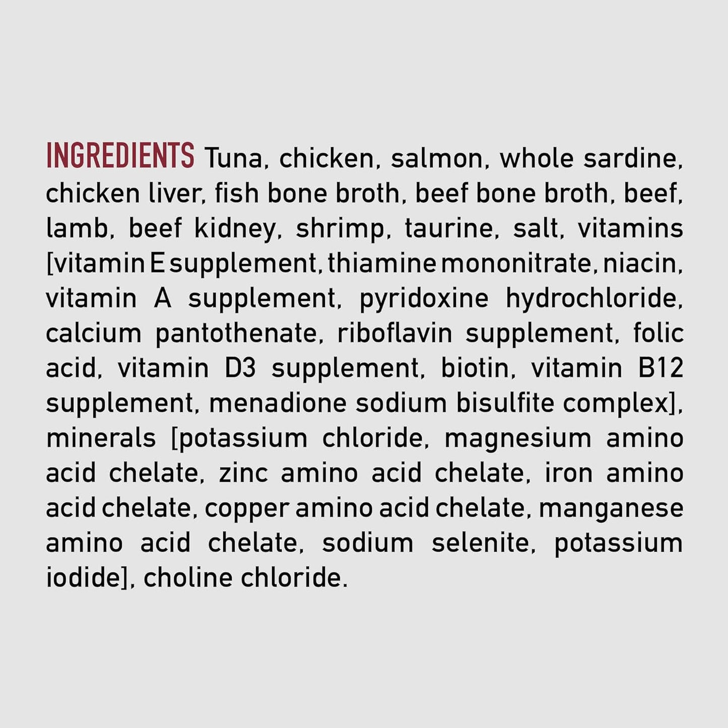 Premium Pate Wet Cat Food in Bone Broth Tuna Salmon & Beef Entrée 3Oz Cans (24 Count)