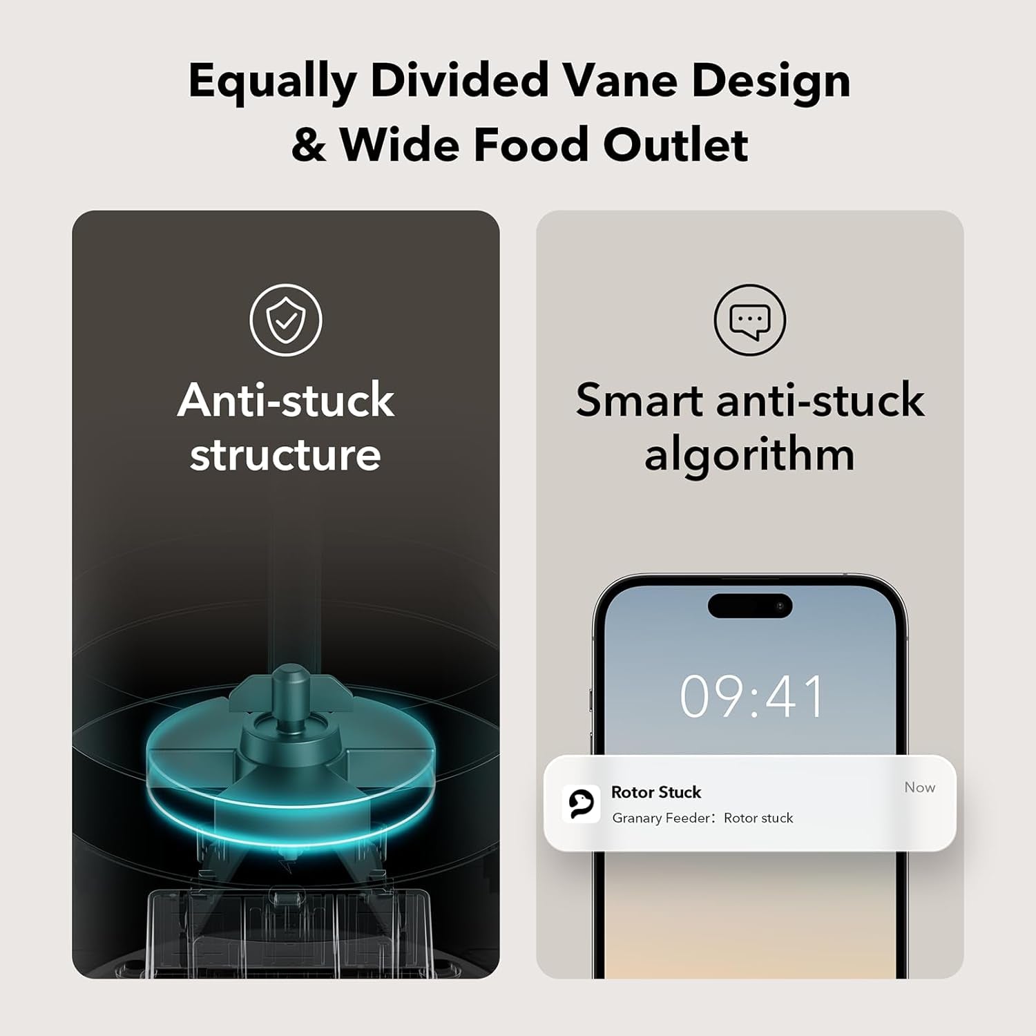 5L WiFi Automatic Cat and Dog Feeder with Freshness Preservation, Low Food Sensor, and Timed Meal Dispensing for Up to 10 Meals per Day - Black