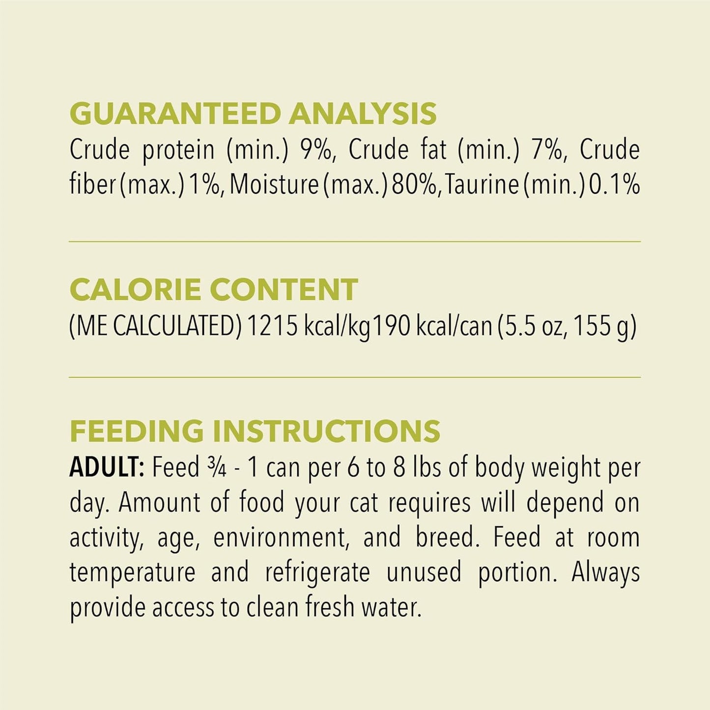 PREMIUM PATE Wet Cat Food, Lamb & Lamb Liver Recipe in Beef Bone Broth, 5.5Oz (Case of 12)