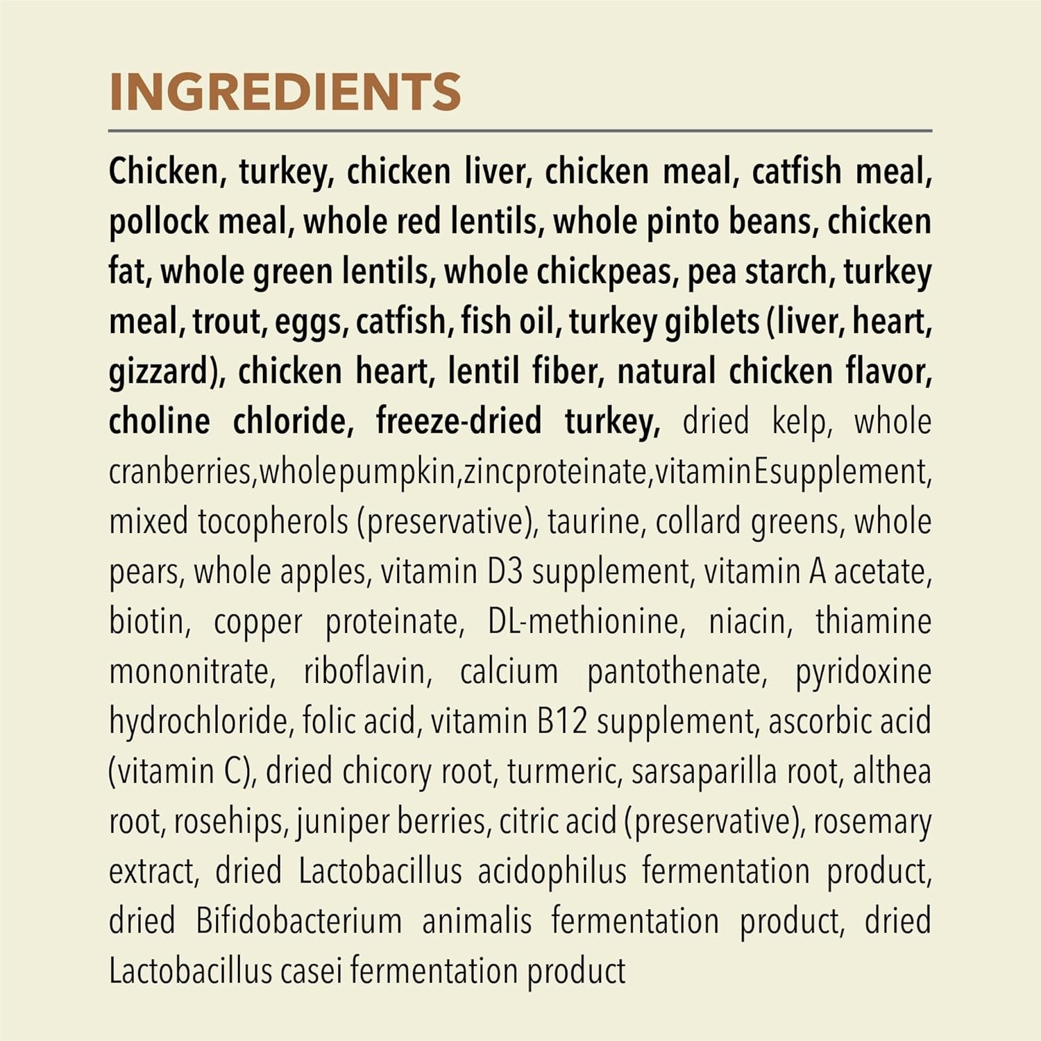 Highest Protein Meadowlands Grain-Free Dry Cat Food, Free-Run Chicken and Turkey and Chicken Liver Cat Food Recipe, 4Lb