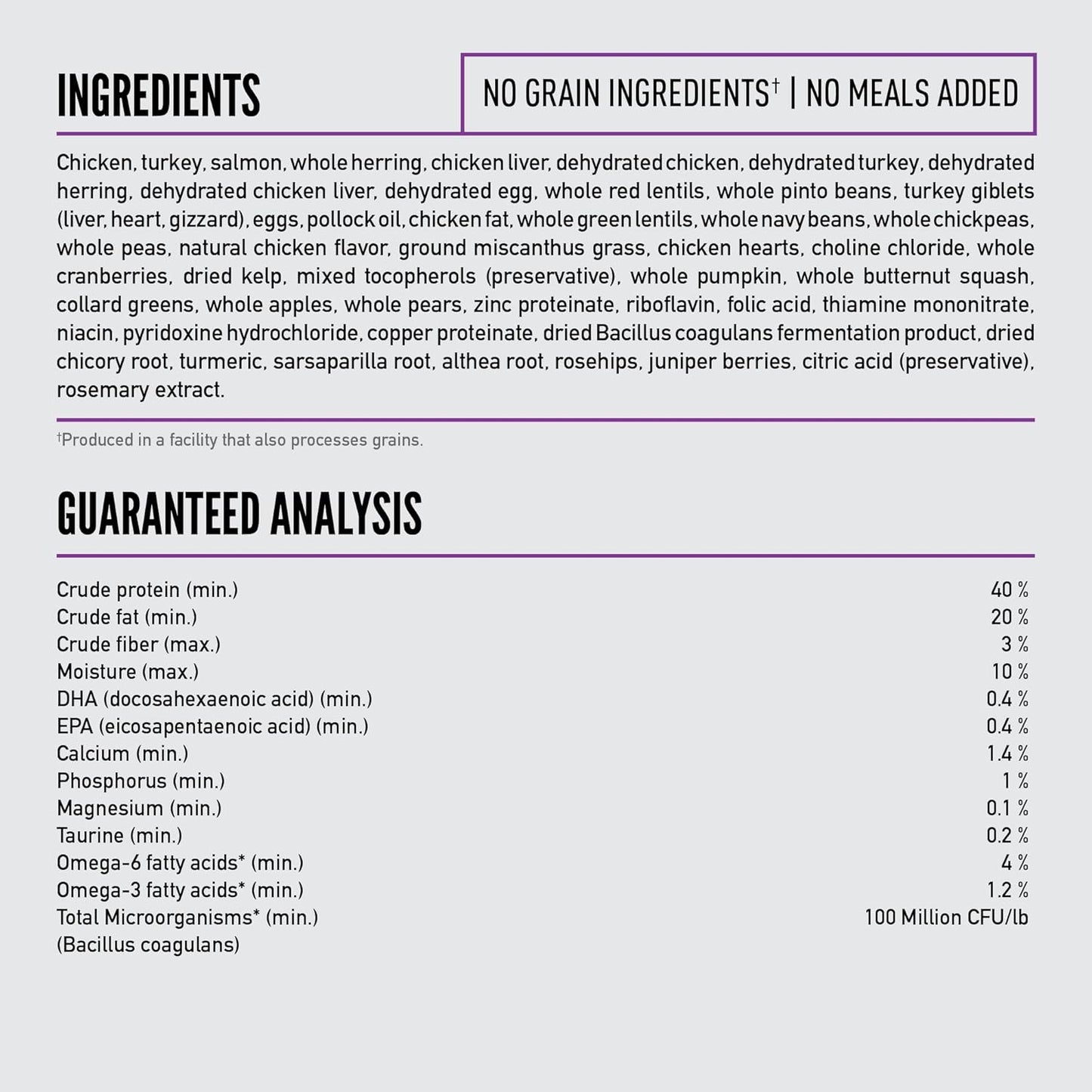 Grain Free High Protein Premium Dry Cat Food Kitten Recipe 7Lb Bag