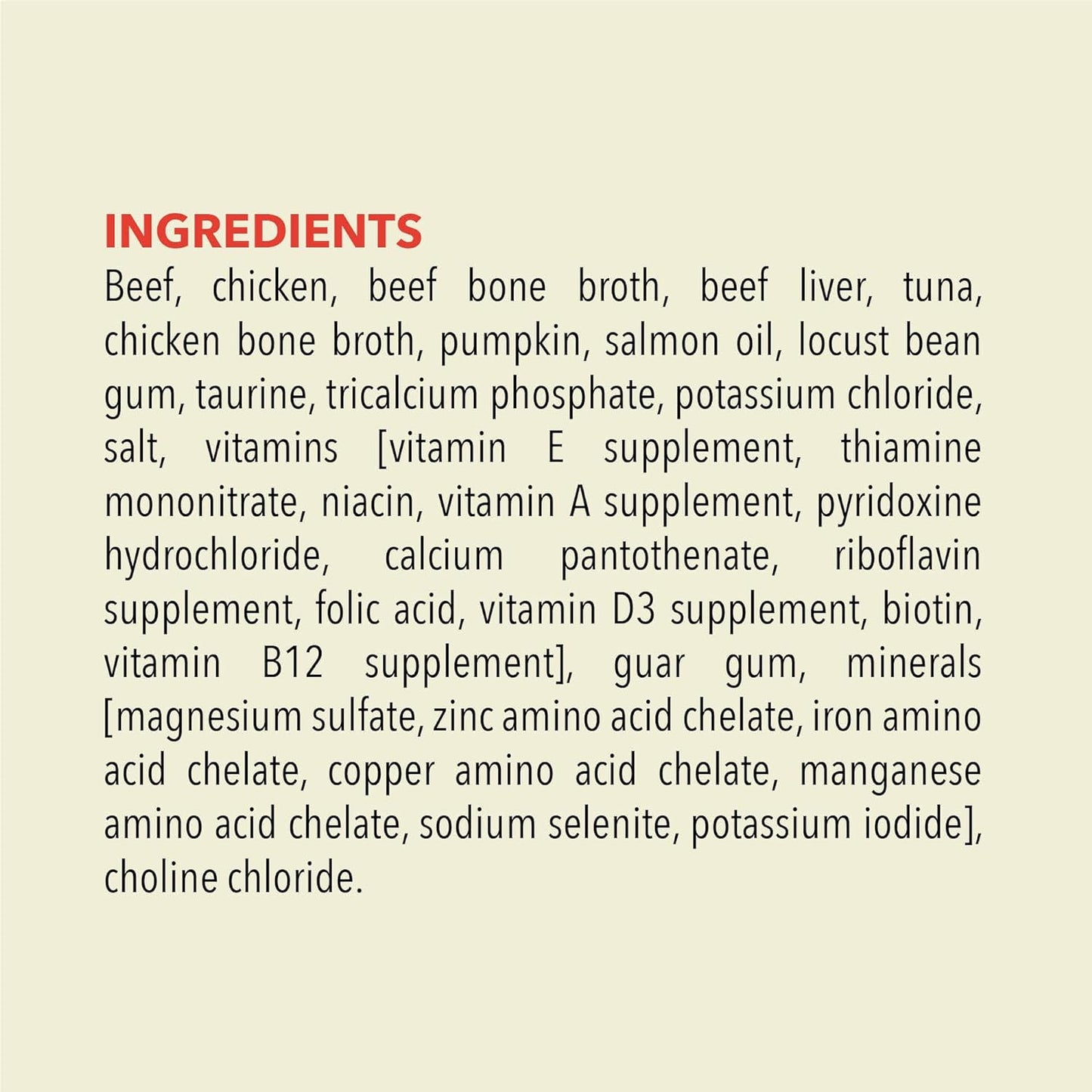 Premium Pate Wet Cat Food in Bone Broth Beef Chicken + Tuna Recipe 3Oz Cans (24 Count)