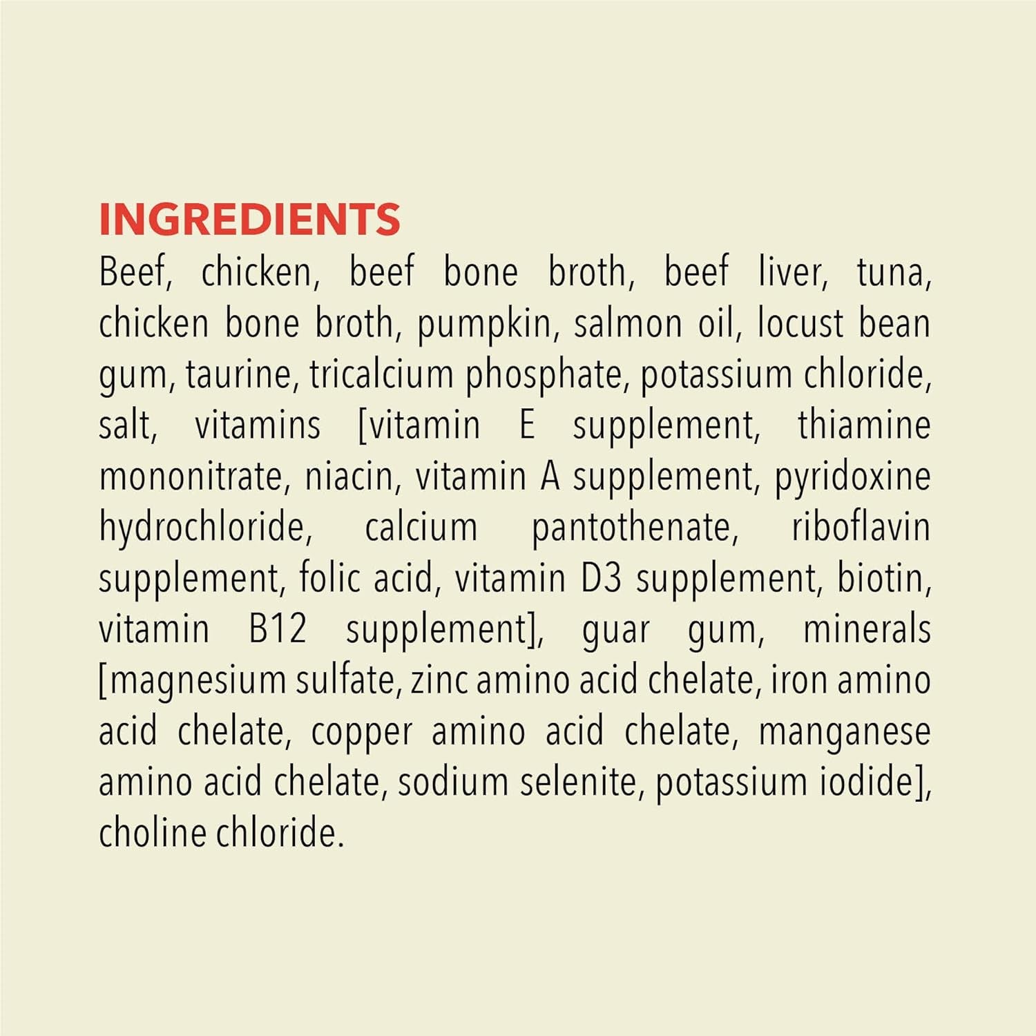 Premium Pate Wet Cat Food in Bone Broth Beef Chicken + Tuna Recipe 3Oz Cans (24 Count)