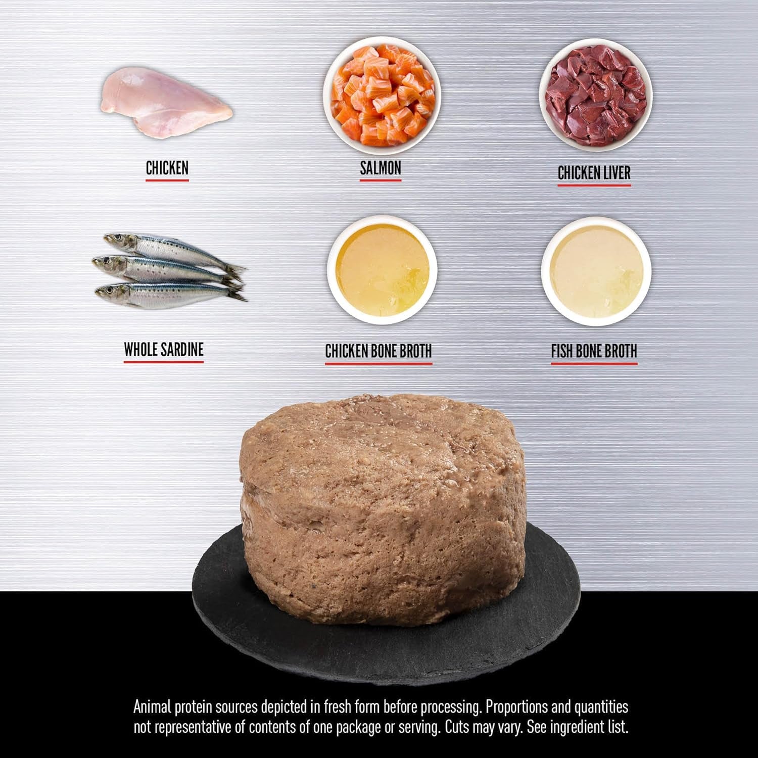 Premium Pate Wet Kitten Cat Food in Bone Broth Chicken & Salmon Entrée 3Oz Cans (24 Count)