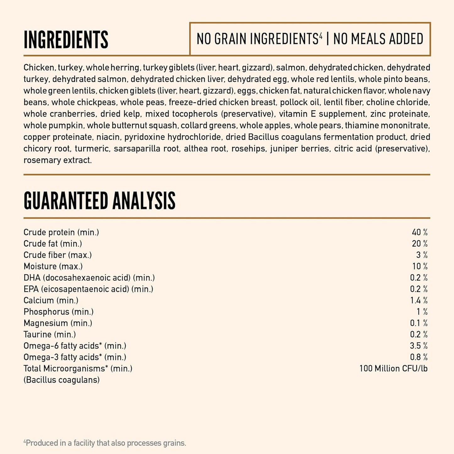 Wild Reserve Dry Cat Food Free-Run Chicken & Wild-Caught Fish Recipe 6.5Lb Bag